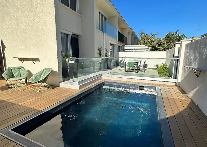 Villa Calme Avec Piscine, Montpellier City Center